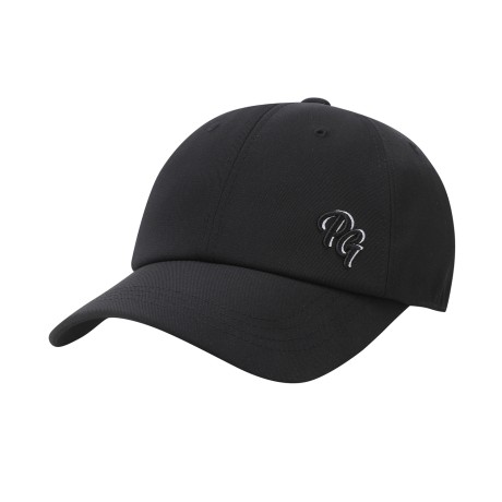 공용 솔리드 배색 자수 로고 볼캡