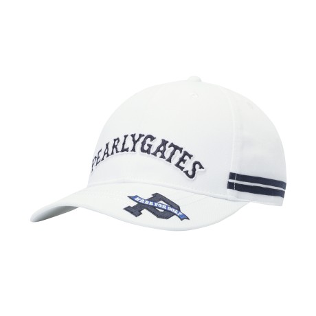 공용 배색 로고 자수 볼캡