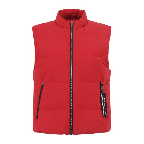 공용 구스 다운 베스트 & 로고 스트랩