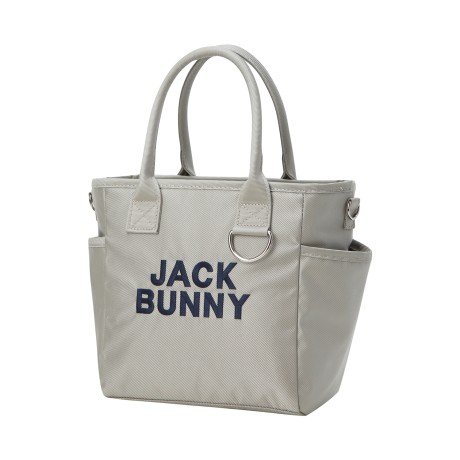 공용 잭바니 자수 트윌 우븐 토트백
