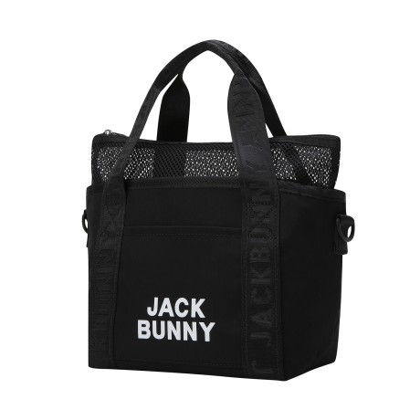 공용 잭바니 메쉬 지퍼 토트백