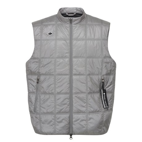 공용 스퀘어 퀼팅 집업 점퍼 베스트