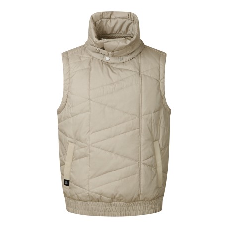 남성 씬다운 믹스 탈부착 넥워머 아노락 베스트