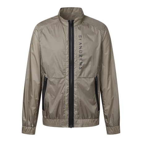 남성 지퍼 포인트 경량 점퍼