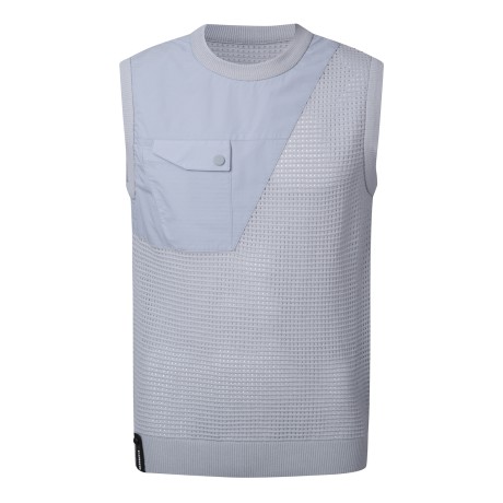남성 포켓 포인트 니트 베스트