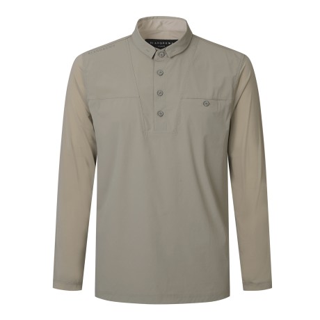 남성 스탠드 카라 썬가드 긴팔 티셔츠