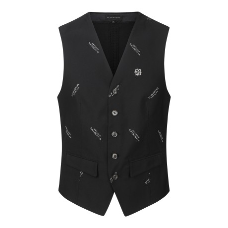 남성 로고 자가드 베스트