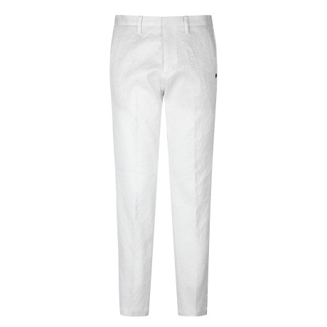 남성 사이드라인 포인트 자가드 팬츠