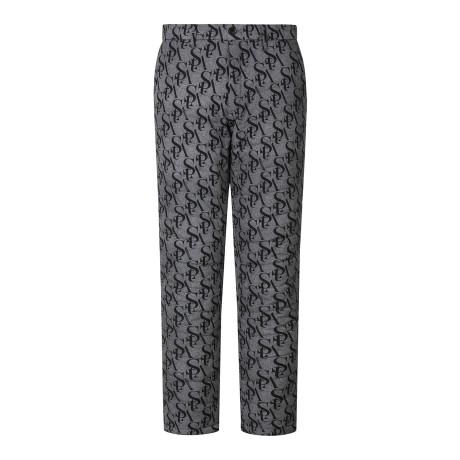 남성 STA 모노그램 프린트 패딩 팬츠