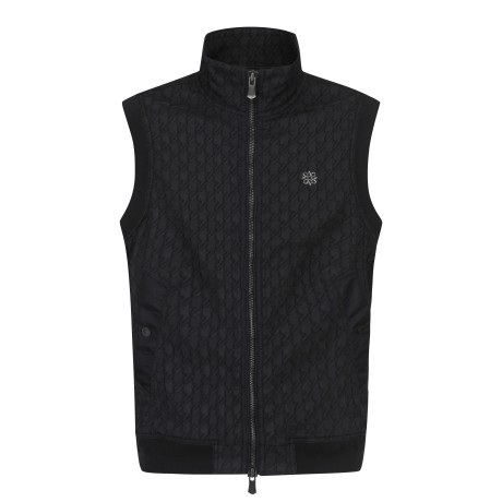 남성 하운드 자가드 점퍼 베스트