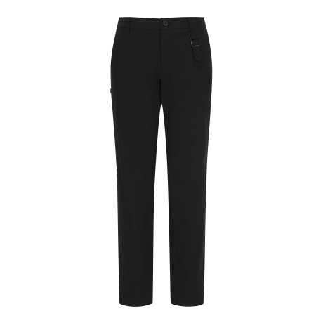 남성 비죠 벨트 고리 사이드 밴딩 스트라이프 팬츠