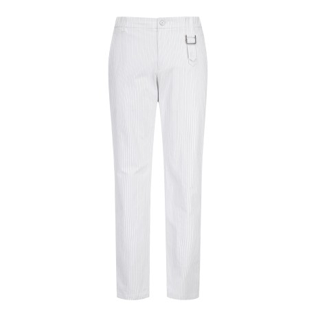 남성 비죠 벨트 고리 사이드 밴딩 스트라이프 팬츠