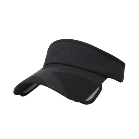 남성 X프린트 로고 포인트 확장 썬바이저