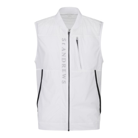 남성 펀칭 믹스 경량 점퍼 베스트