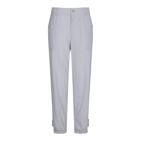 남성 린넨 라이크 아웃 포켓 밴딩 팬츠