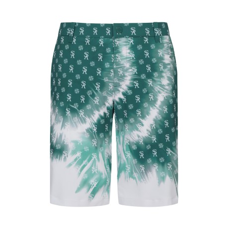 남성 로고 타이다이 프린트 하프 팬츠