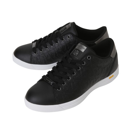 남성 엠보 모노그램 스파이크리스 골프화