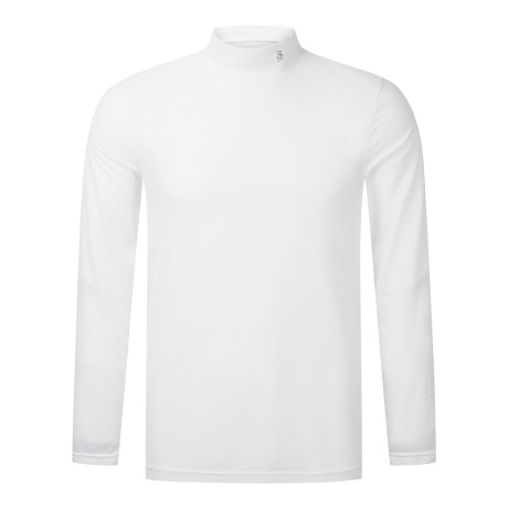 남성 소매 로고 엠보 포인트 긴팔 이너 티셔츠