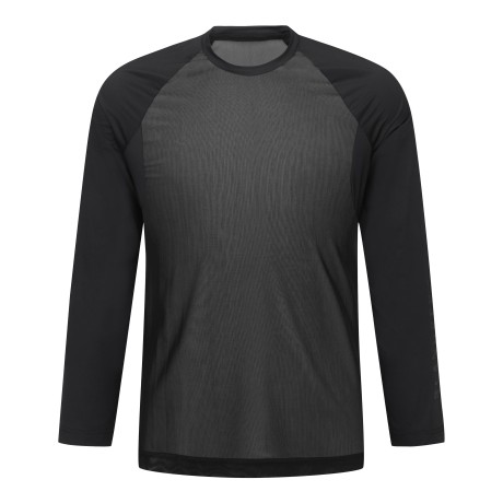 남성 메쉬 냉감 라운드 긴팔 이너 티셔츠