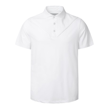 남성 절개 배색 반팔 티셔츠