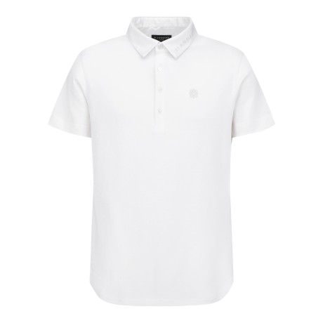 남성 카라 로고 포인트 스트레치 반팔 티셔츠