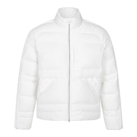 남성 카라 로고 포켓 테잎 포인트 다운 점퍼