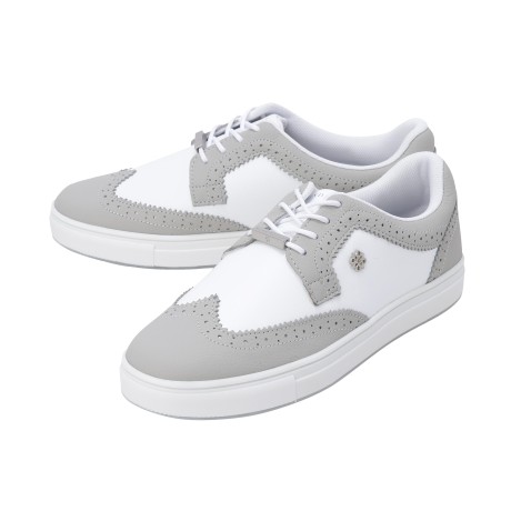 남성 별 심볼 소가죽 클래식 스파이크리스 골프화