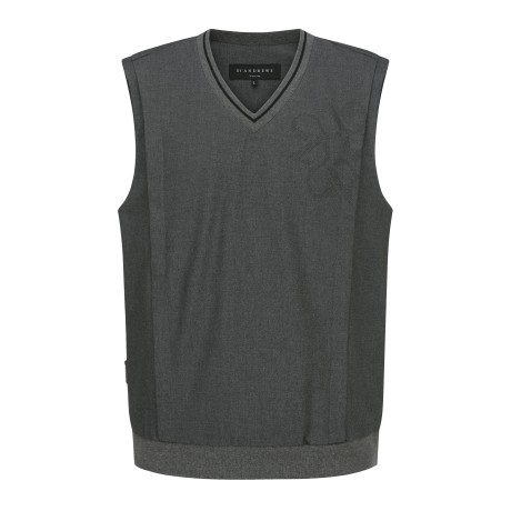 남성 V넥 방풍 우븐 베스트