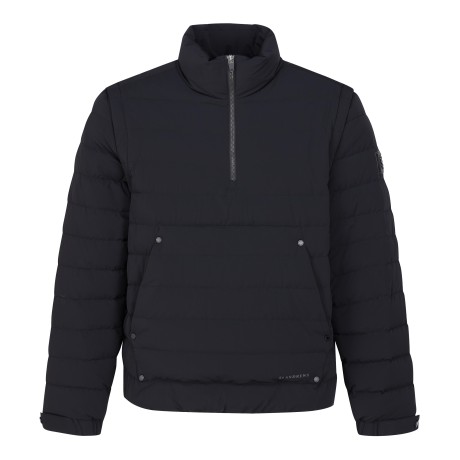 남성 소매 탈부착 지퍼 포인트 다운 아노락