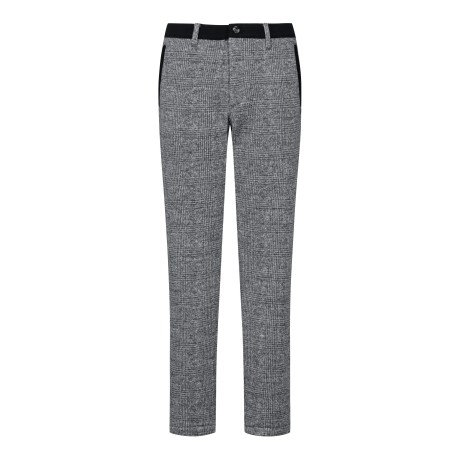 남성 글렌 체크 기모 팬츠