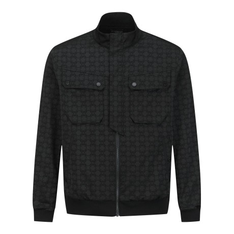 남성 버튼 아웃 포켓 집업 점퍼