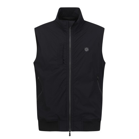 남성 별 심볼 방풍 투웨이 집업 베스트