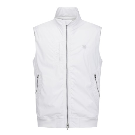 남성 별 심볼 방풍 투웨이 집업 베스트