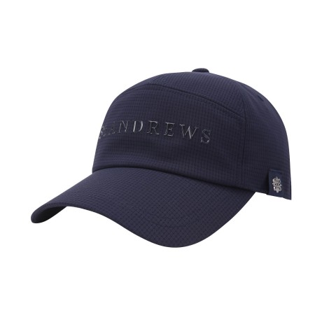 남성 별 심볼 워딩로고 체크 볼캡