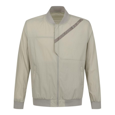 남성 사선 로고 테이프 경량 점퍼