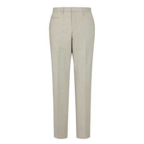 남성 알파벳 도트 패턴 팬츠