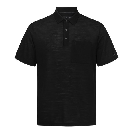 남성 로고 포켓 칼라 반팔 티셔츠