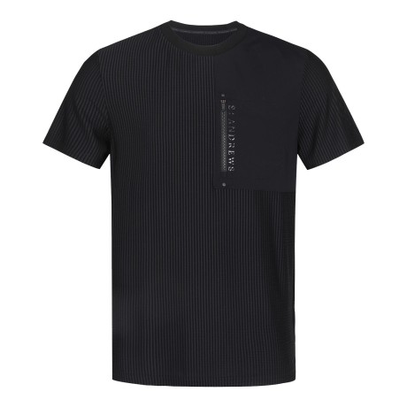 남성 시어서커 우븐 포켓 반팔 티셔츠