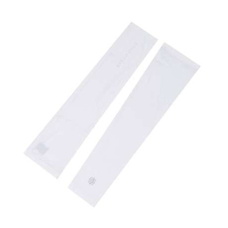 남성 메쉬 블록 로고 냉감 팔토시