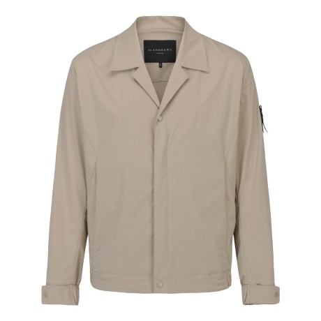 남성 오픈 칼라 자켓형 점퍼