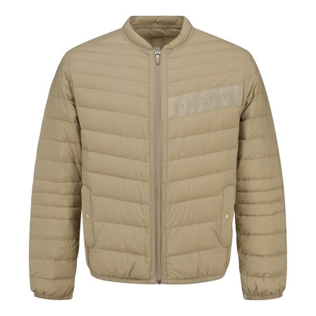 남성 레터링 포인트 경량 점퍼