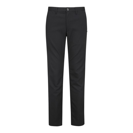 남성 조직감 레터링 슬림 팬츠