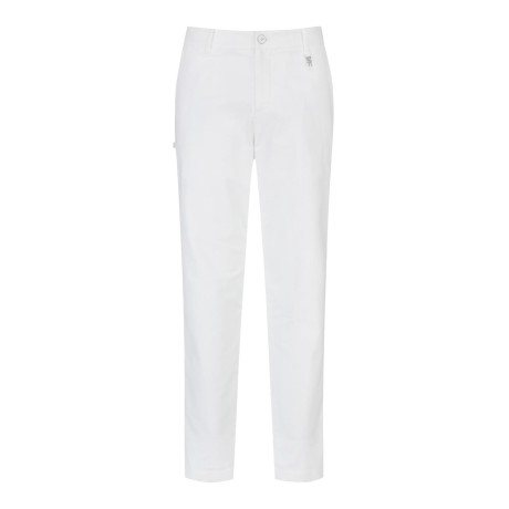 남성 조직감 별 심볼 자수 팬츠