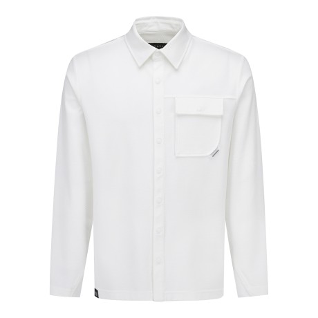 남성 미니 포켓 포인트 칼라 탑