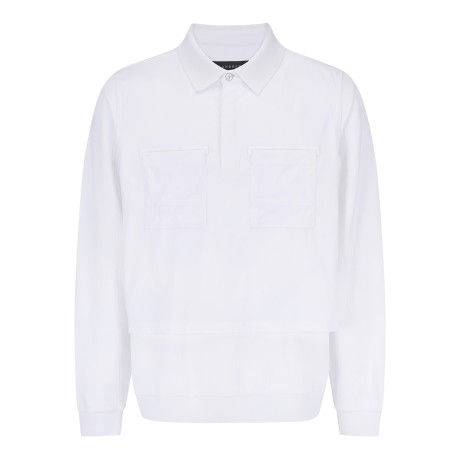 남성 레이어드 포켓 칼라 티셔츠