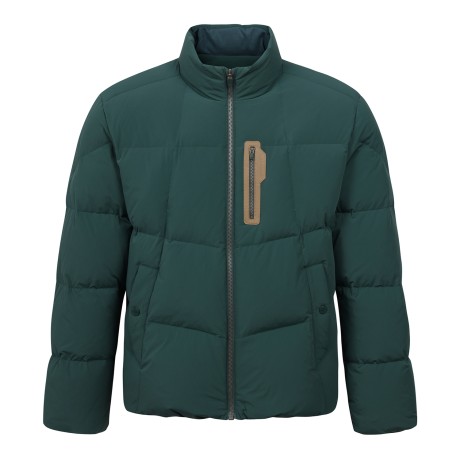 남성 별 심볼 포켓 구스 다운 점퍼