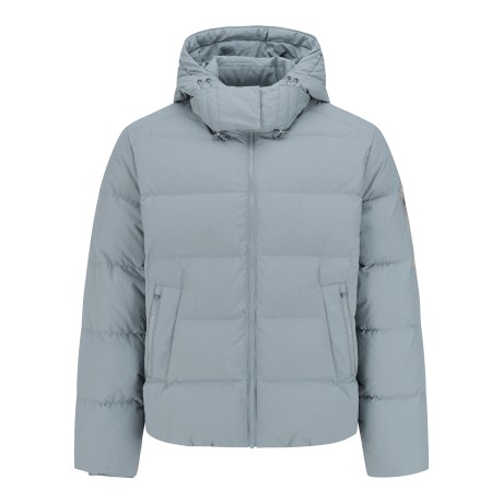 남성 후드 탈착 구스 다운 점퍼