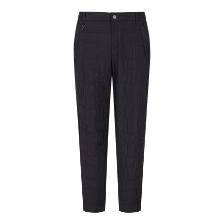 남성 로고 니트 퀼팅 팬츠