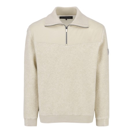 남성 별 심볼 덤블 하프 집업 방풍 긴팔티셔츠