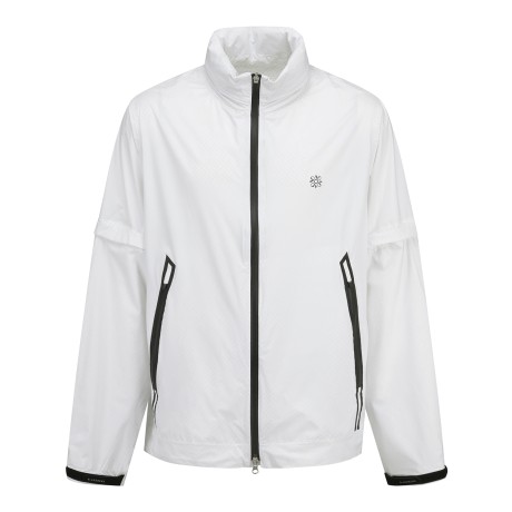 남성 로고 소매 탈착 점퍼 & 파우치